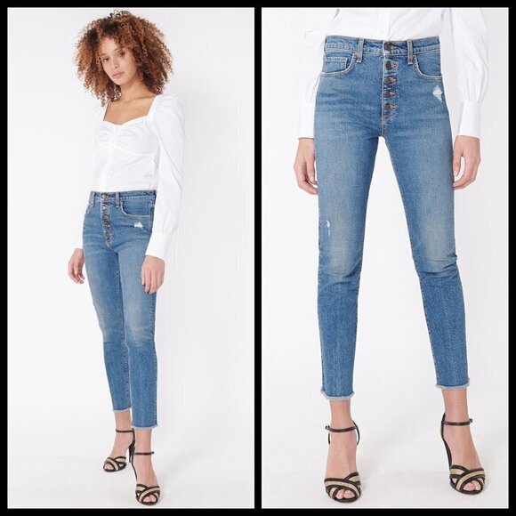 💕VERONICA BEARD💕 Faye Skinny Jeans 24 NWT
